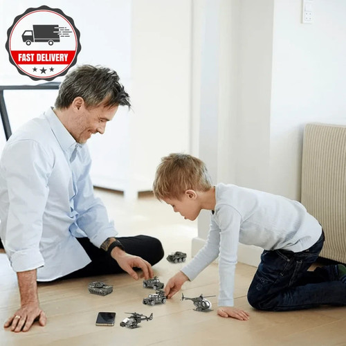 6pcs military vehicle playset - vehicle,