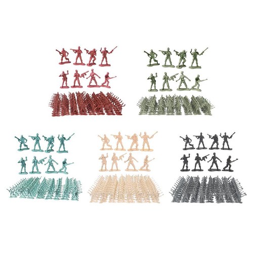 100 soldiers toy play - 100,