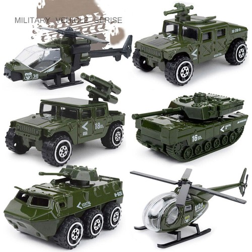 6pcs military vehicle playset - vehicle,