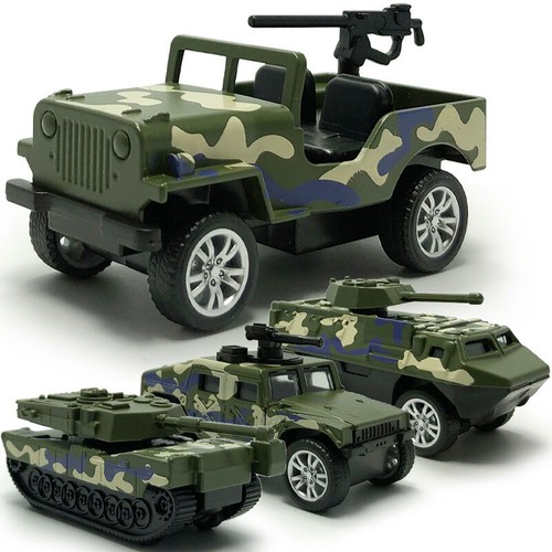 4pcs military vehicle - 4pcs, playset