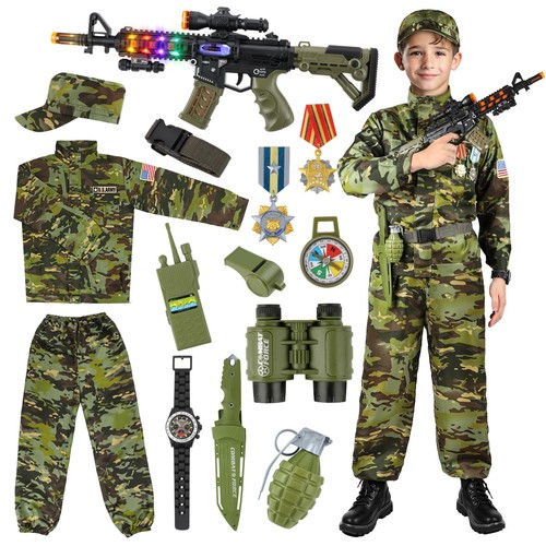 Kids army costume for boys - kids,