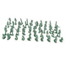 100x Plastic Green Army Men