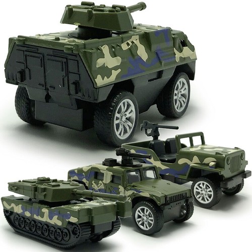4pcs military vehicle model - military,