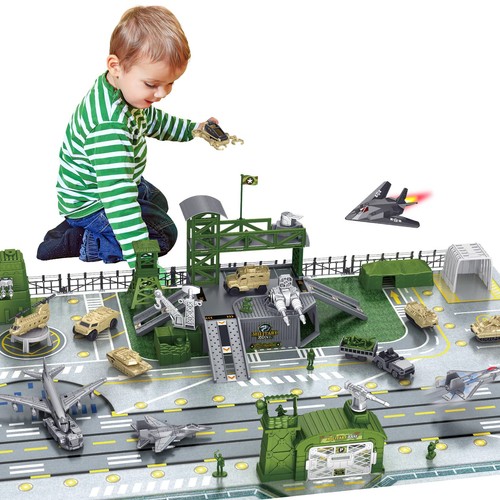 Deao military base set army - base, set,