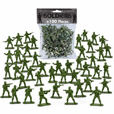 100x Toy Soldiers Green