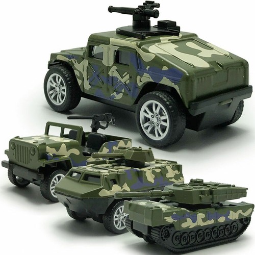 4pcs military vehicle - 4pcs,