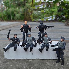 6x Toy Army Men Set Special