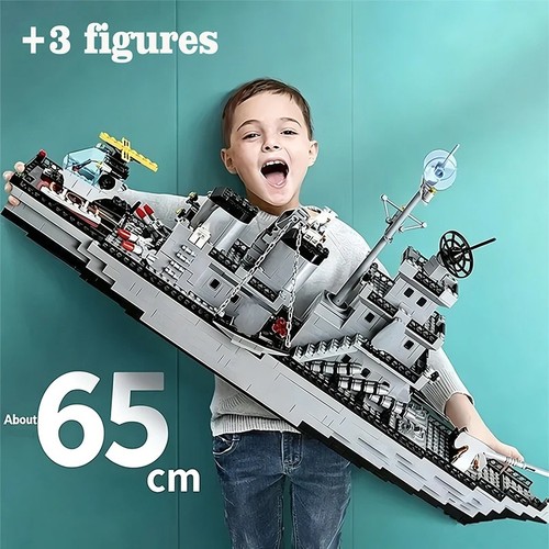 Large navy warship - in,